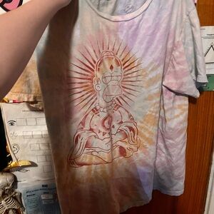 Tie-Dye Homer Simpson t-shirt